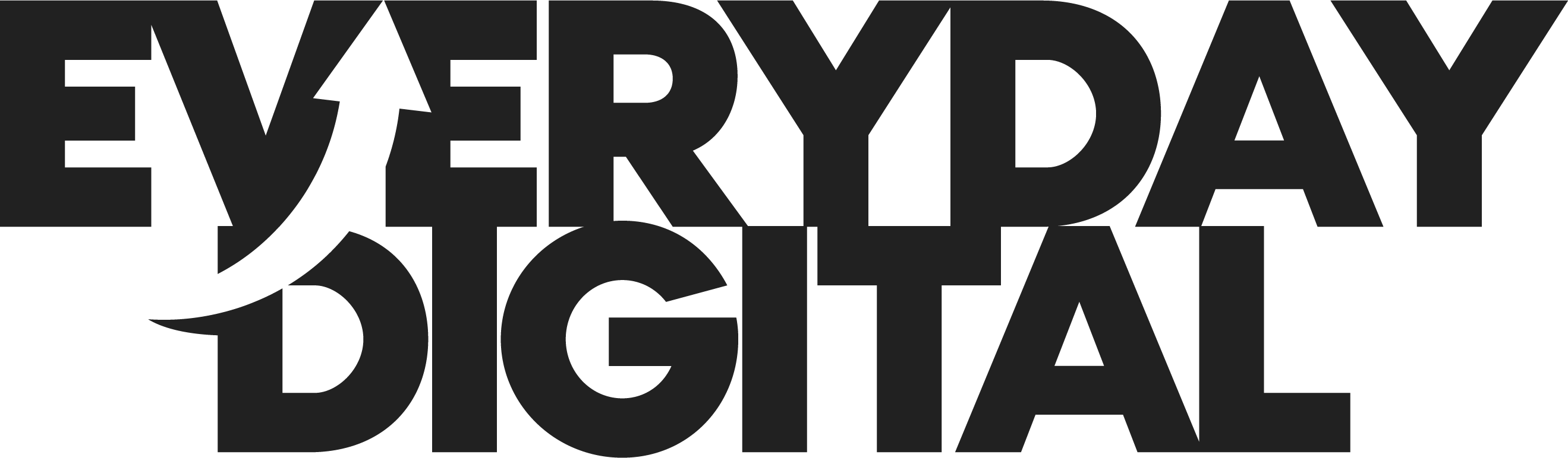 Everyday Digital Logo Black